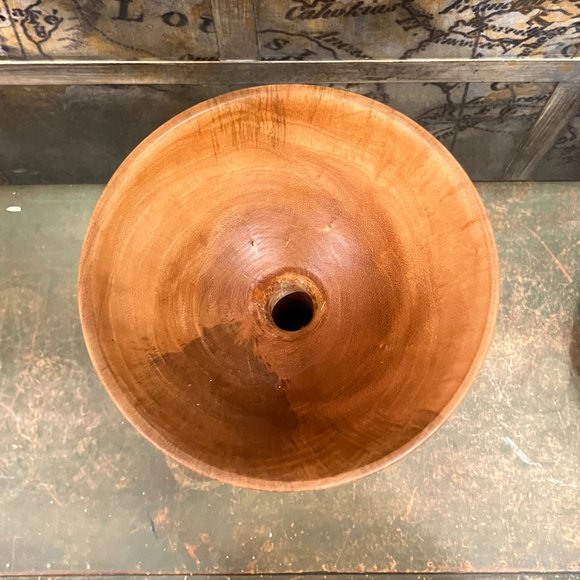 Wood Vase Natural Color, Toulon Design - Picture 2 of 10